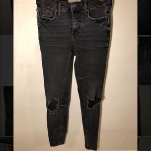 Free people black jeans